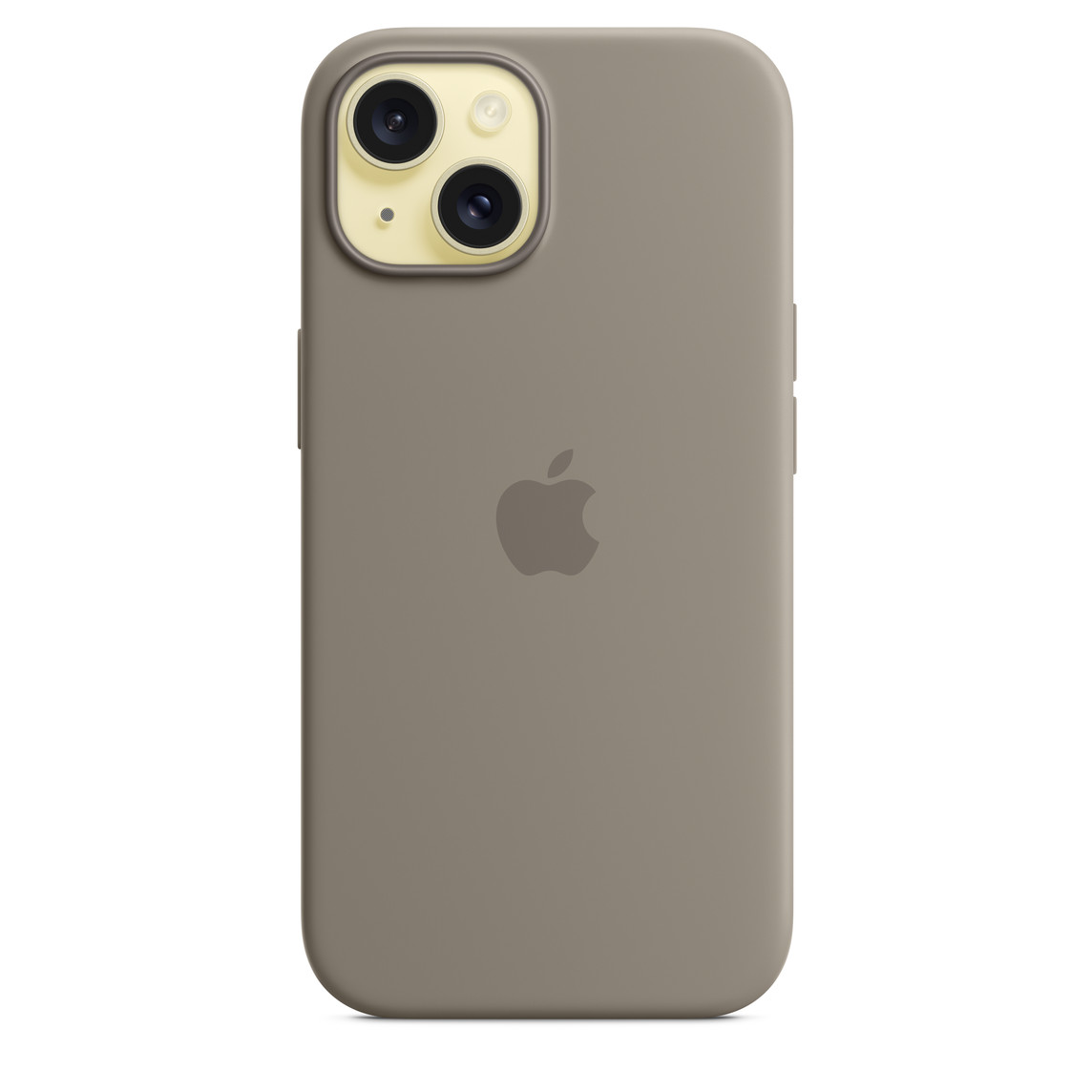Apple iPhone 15 Silicone Case w MagSafe - Clay – Obrázok 2
