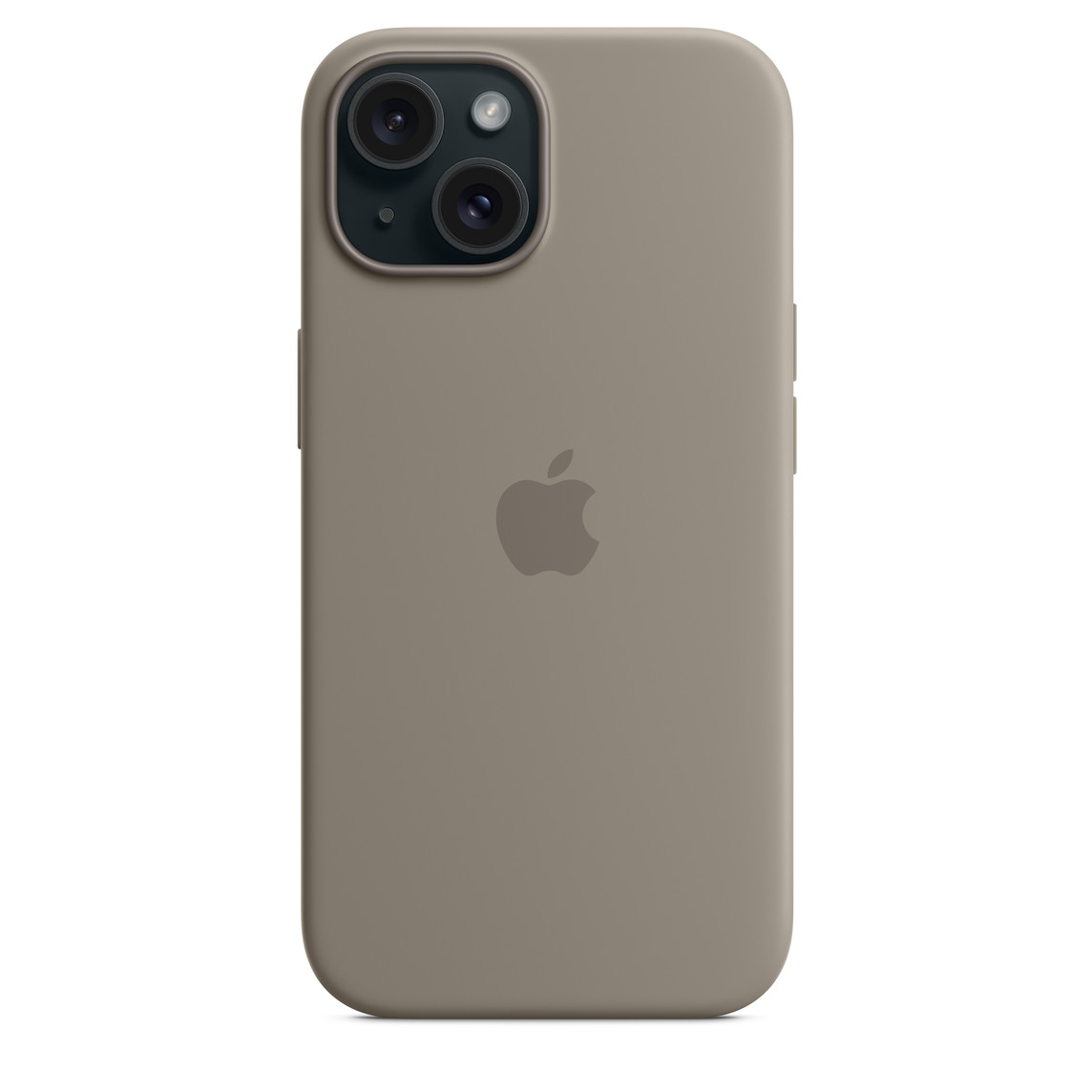 Apple iPhone 15 Silicone Case w MagSafe - Clay – Obrázok 4