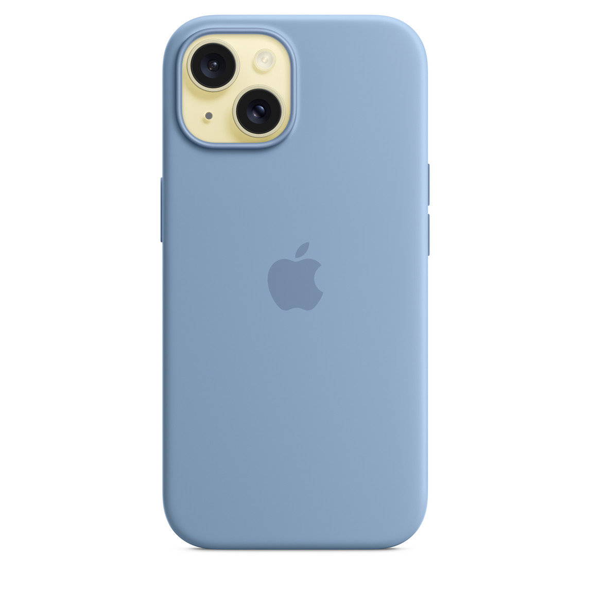 Apple iPhone 15 Silicone Case w MagSafe - Winter Blue – Obrázok 3