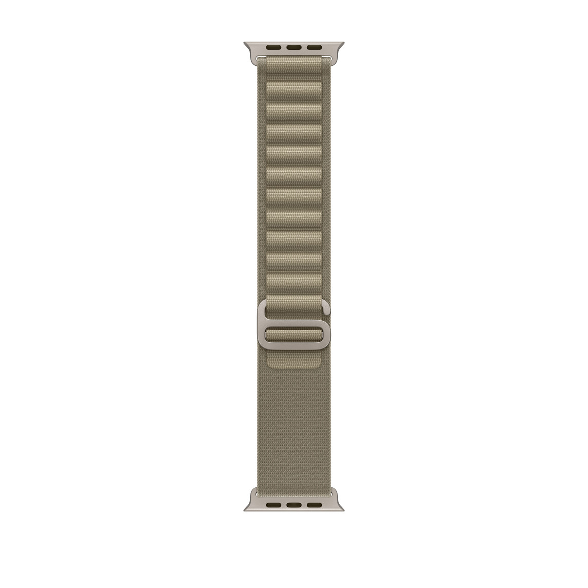 Apple Watch 49mm Band: Olive Alpine Loop - Medium