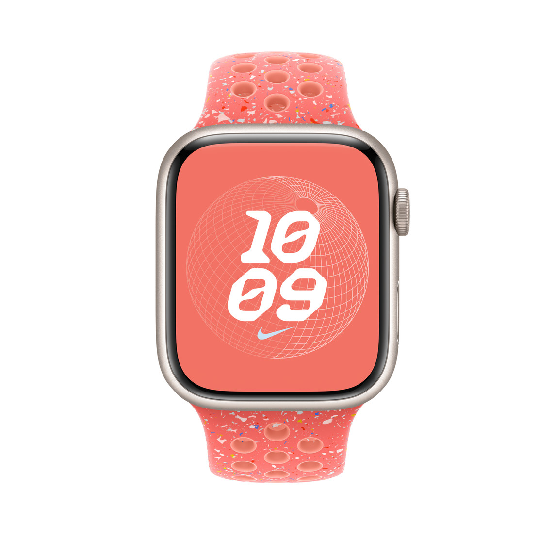 Apple Watch 45mm Nike Band: Magic Ember Nike Sport Band - S/M – Obrázok 3