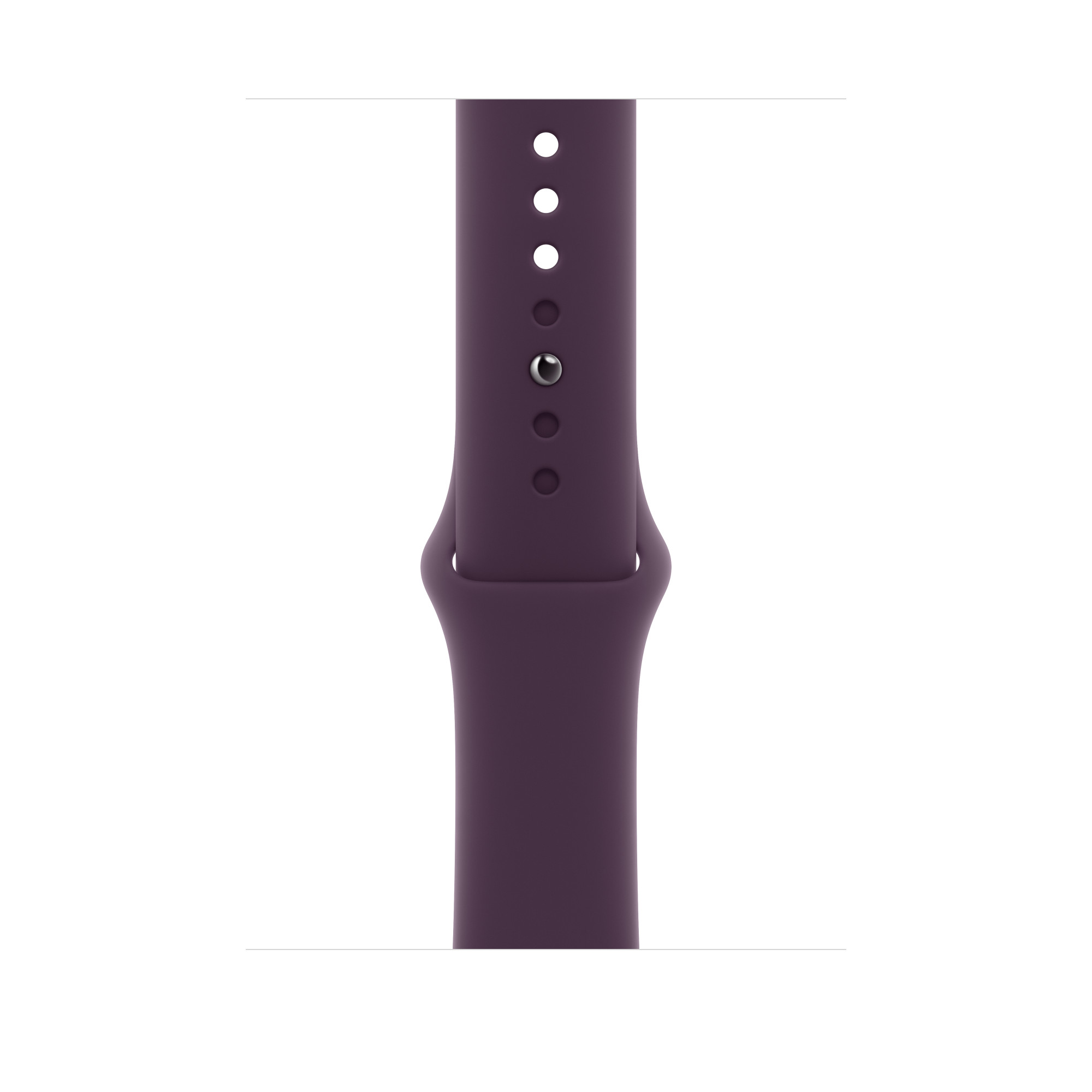 Apple Watch 46mm Sport Band: Plum Sport Band - S/M (Seasonal)