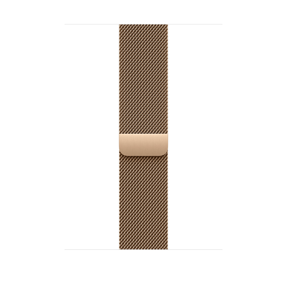 Apple Watch 46mm Milanese Loop: Gold Milanese Loop - M/L