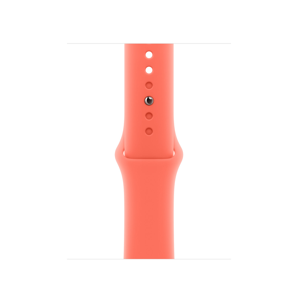 Apple Watch 42mm Sport Band: Tangerine Sport Band - S/M (SEASONAL)