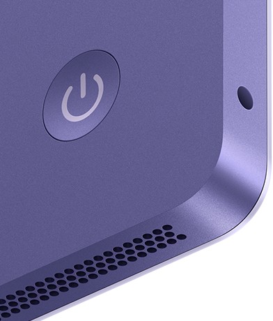 iMac fialový