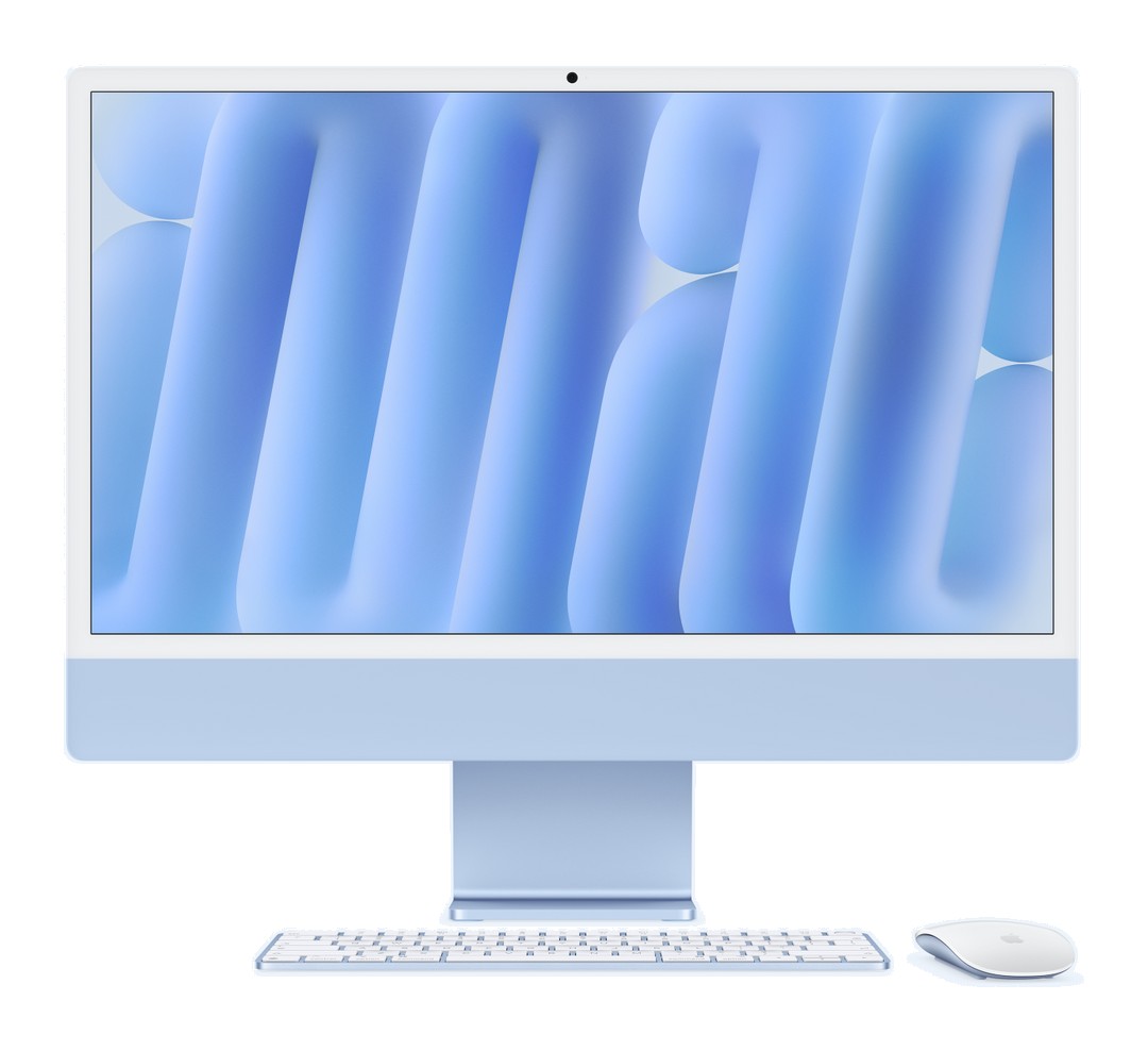 iMac modrý